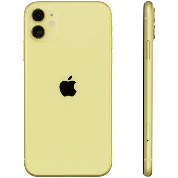 Apple iPhone 11 MHDL3ZD/A Apple iOS Smartphone in yellow  with 128 GB storage