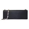 Balenciaga Essential Black Calfskin Leather Chain Shoulder Bag 657232