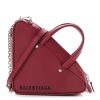 Balenciaga Triangle Pink Leather Top Handle Small Satchel Bag 527272