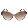Balenciaga Women's Mauve Pink Havana Round Sunglasses BA0002S