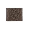 Fendi x Sarah Coleman FF Vertigo Brown Black Bifold ID Wallet 7M0303