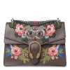 Gucci Dionysus Calfskin Owl Embroidered Shoulder Bag 400235