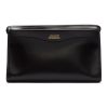 Gucci Unisex Maurem Black Leather Pouch Clutch Travel Bag 574800