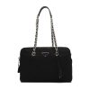 Prada Black Tessuto Nylon Quilted Shoulder Handbag 1BB903