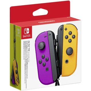 Nintendo Switch Joy-Con Lila / Neon Orange 2er Set