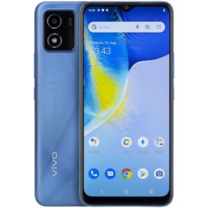 Vivo Y01 Google Android Smartphone in blue  with 32.0 GB storage