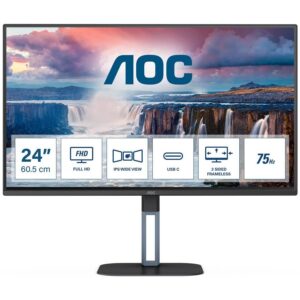 AOC 24V5CE/BK 60.47 cm (23.8") Full HD Monitor