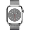 Apple Watch Series 8 GPS + Cellular 45mm Silver Stainless Steel Case / Silver Milanese Loop