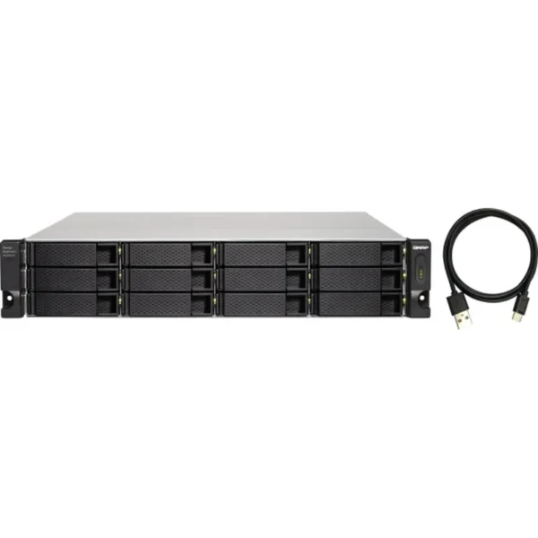 QNAP TL-R1200C-RP 12-Bay 2U Rackmount JBOD Expansion Unit