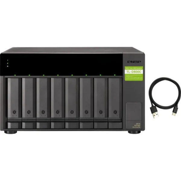 QNAP TL-D800C 8-Bay Desktop JBOD Expansion Unit