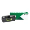 Lexmark 522 Toner Schwarz