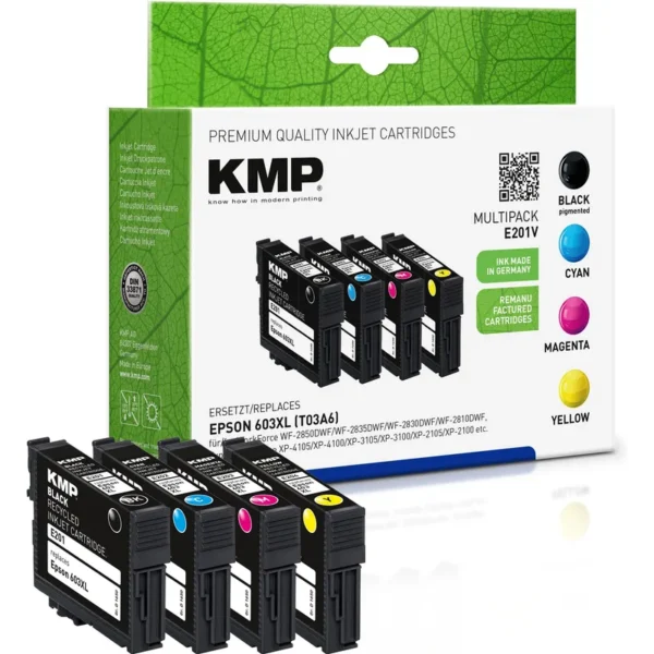 KMP Tintenpatronen Multipack ersetzt  Epson 603XL (T03A64010)