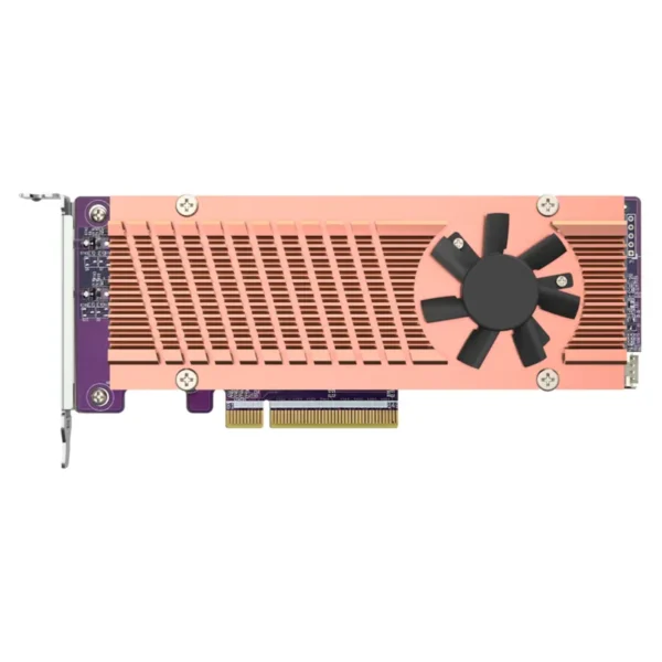 Proj_QNAP QM2 Card QM2-2P-384A PCIe 3.0 Erweiterungskarte für zwei M.2 NVMe SSDs