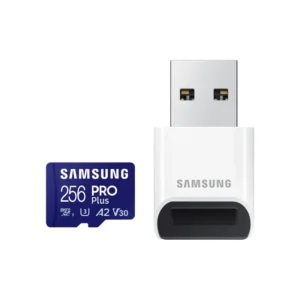 Samsung PRO Plus 256 GB microSDXC-Speicherkarte (2023) mit USB-Adapter